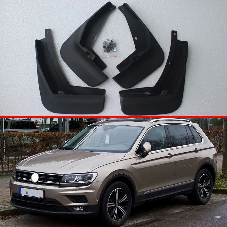 Для VW Volkswagen Tiguan 5N 2017 2018 брызговики крыло комплект брызговик Mudguard стайлинга