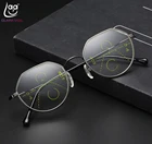 Оптические многофокальные очки для чтения в стиле ретро, 1 + 1,5 + 2 TO + 4
