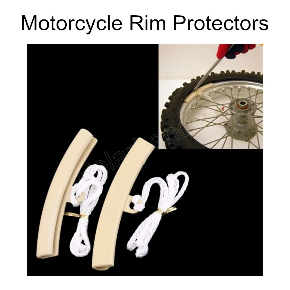 

2 pcs Motorcycle Saver Changing Tyre Tire Wheel Rim Edge plastic Protectors Tool For all motorcycles hot sale