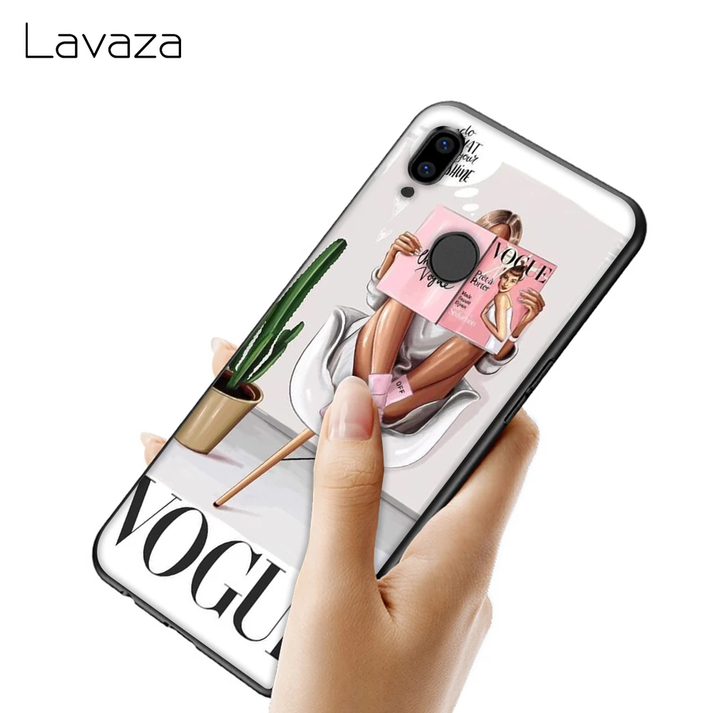 Мягкий силиконовый чехол Lavaza VOGUE для Huawei Mate 10/20/P8/P9/P10/P20/P30 Lite/Pro/P Smart 2019 |