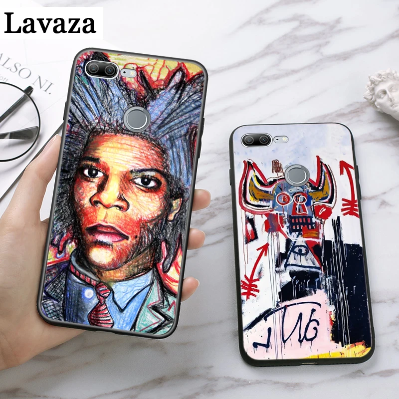Jean Michel Basquiat Art силиконовый чехол для Huawei P8 Lite 2015 2017 P9 2016 Mimi P10 P20 Pro P Smart Z 2019 P30 |