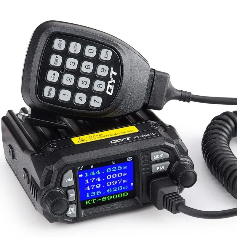 QYT 25 Вт Мощный KT 8900D автомобиля Quad band мобильный трансивер мини автомобиль радио