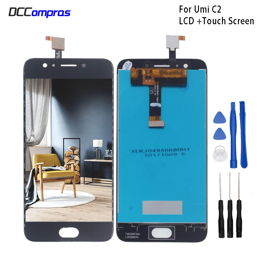 Для UMI umidigi C2 ЖК дисплей с сенсорным экраном 5 0 дюйма аксессуары для телефонов