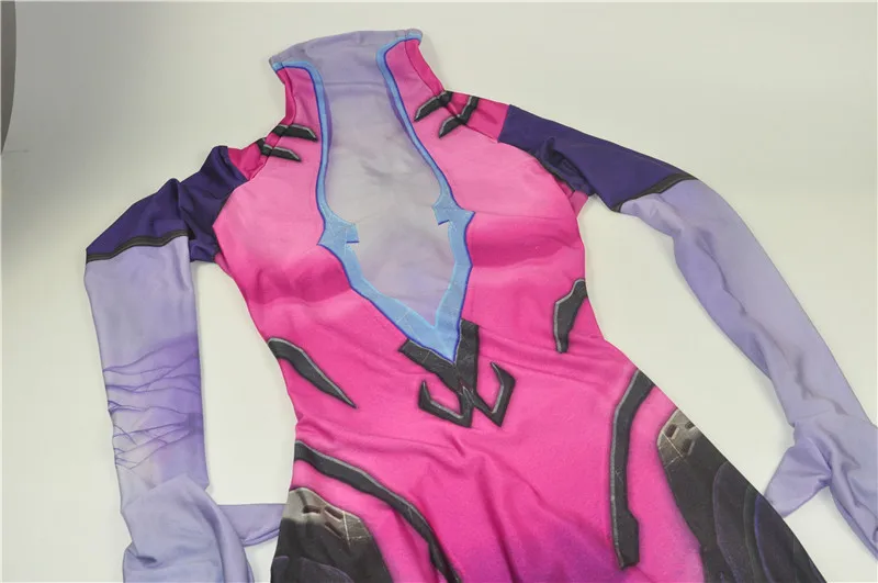 OW cosplay Amelie Lacroix widowmaker costume Halloween costumes for women Adult sexy jumpsuit custom made 3D |