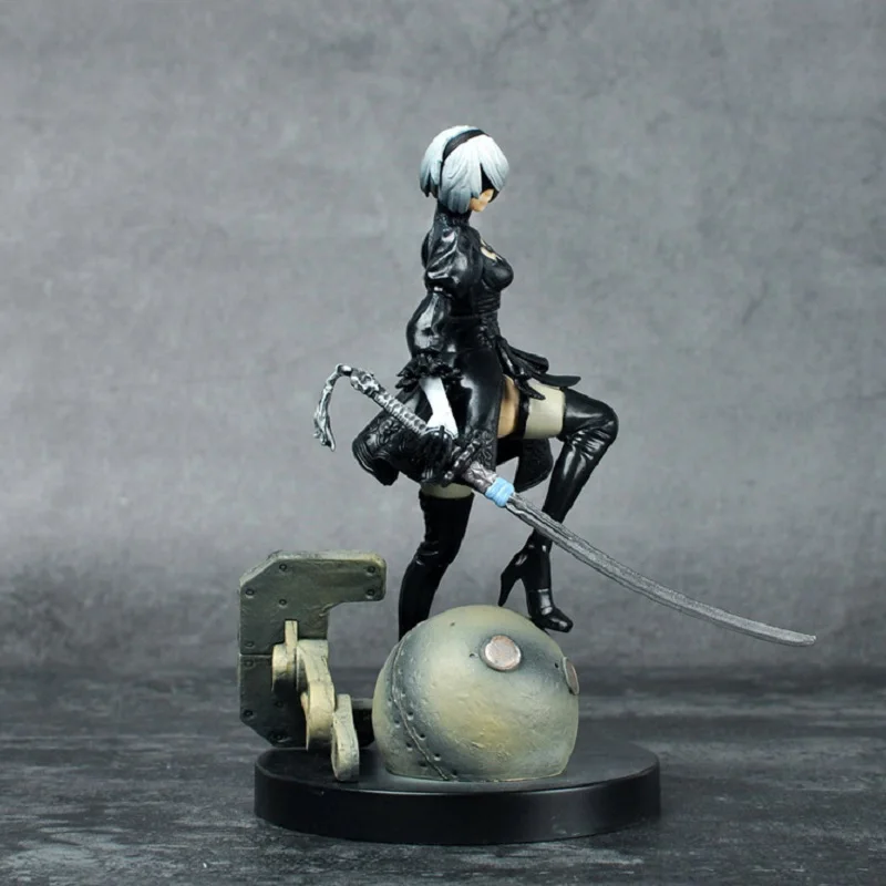 15 см NieR Automata YoRHa No. 2 клеш 2B дисплей аниме фигурка игрушка мультфильм YoRHaModel кукла