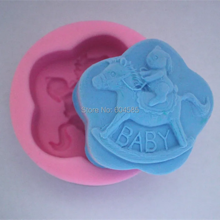 Детская силиконовая форма для мыла с лошадью формы ручной работы сделай сам | Дом