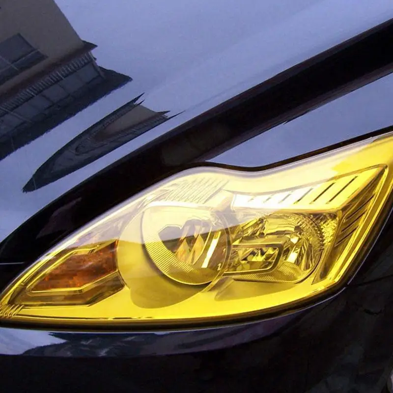 Автомобиль фонарь Стикеры Цвет изменения фильм свет фар Хамелеон Обёрточная