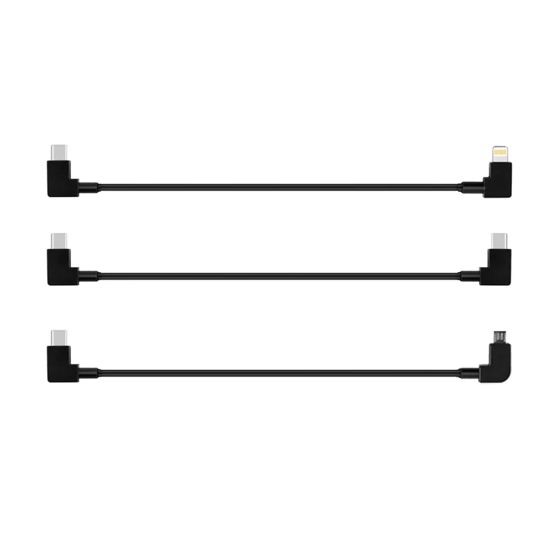 Данных Тип кабеля-C до Android Micro-USB/для iPhone/Тип-C для DJI Осмо карман ручной карданный карман Камера для расширения данных Кабельный