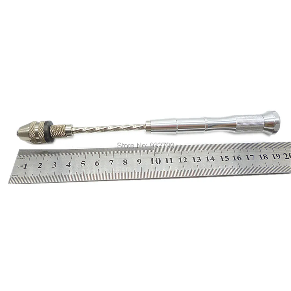 10pcs Micro Twist Drill Bit W/ Semi-Automatic Hand Model Wood Amber Walnut Jewellery Mini Manual Drills | Инструменты