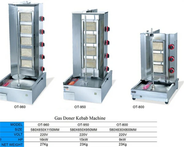 Коммерческий гриль для барбекю газовый ресторана кухонное оборудование|equipment