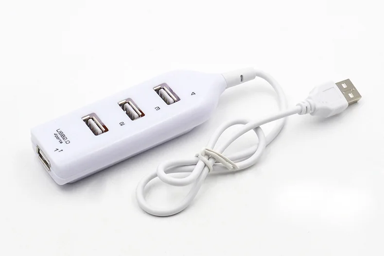 4 порта Высокоскоростной usb-хаб несколько для MacBook Pro настольный USB 2,0 разветвитель адаптер для ноутбука портативный мульти usb-порт для док-станции Hab HUB