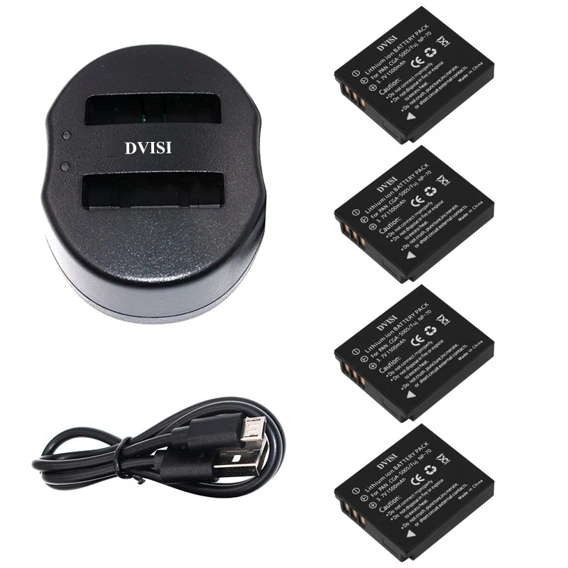 

Аккумуляторная батарея с двойным USB-портом, 4 шт.