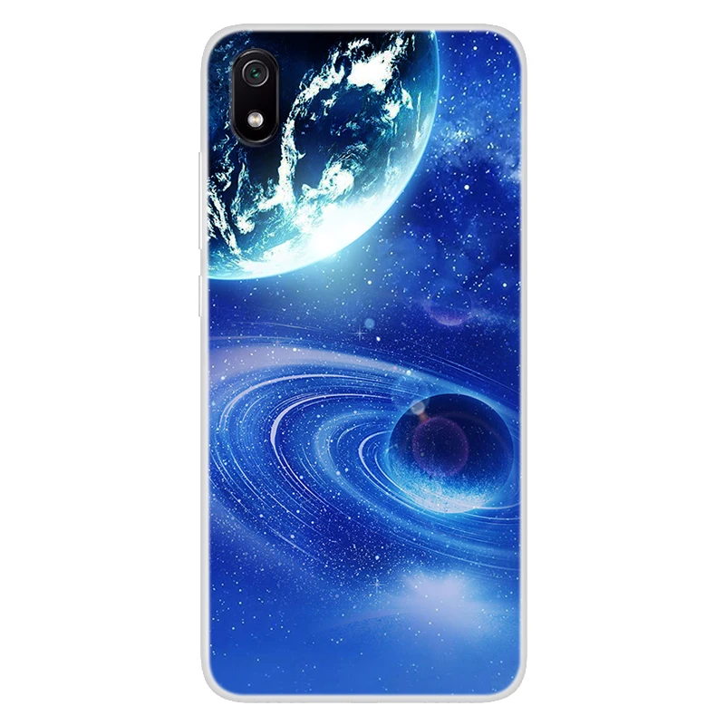 Чехол для телефона Xiaomi Redmi 7A картонный мягкий чехол с рисунком звездного неба Redmi7A