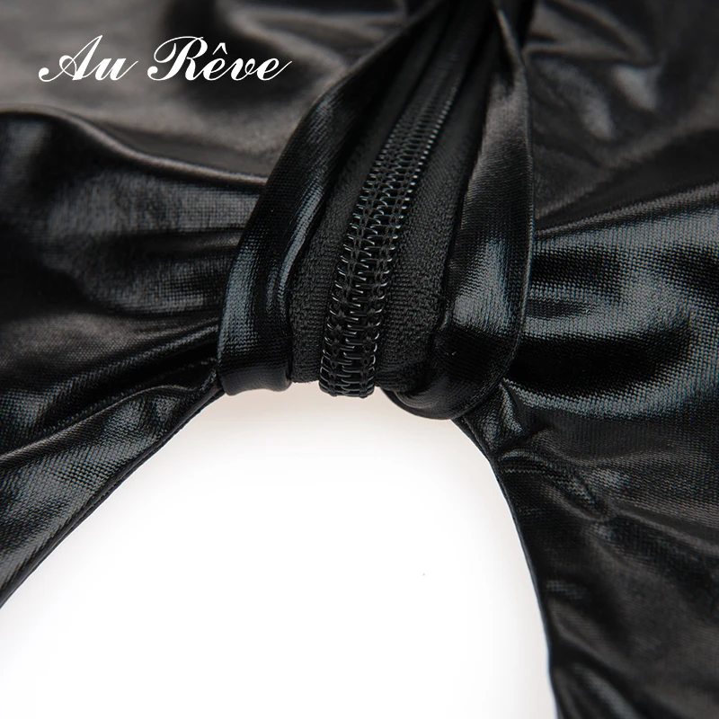 Au Reve Restraint Kits For Sex Play Black Paint Leather Sexy Bdsm Bondage Toys Women Men Couple In Adult Games | Красота и здоровье