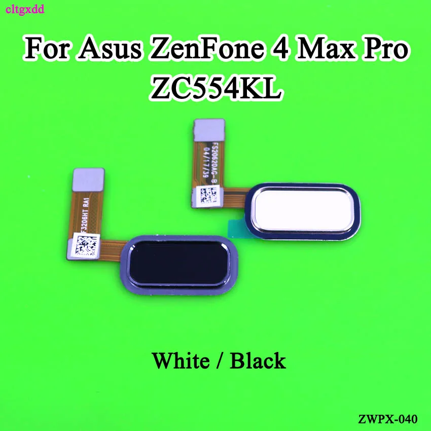 Cltgxdd для Asus ZenFone 4 Max Pro ZC554KL сканер отпечатков пальцев разъем сенсорный ID Главная