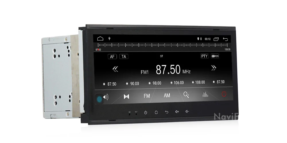 NaviFly Android9.1 32G rom 4G wifi Автомобильный мультимедийный плеер для Volkswagen VWTouareg Multivan T5(2002-2010) Автомобильный USB Радио BT RDS