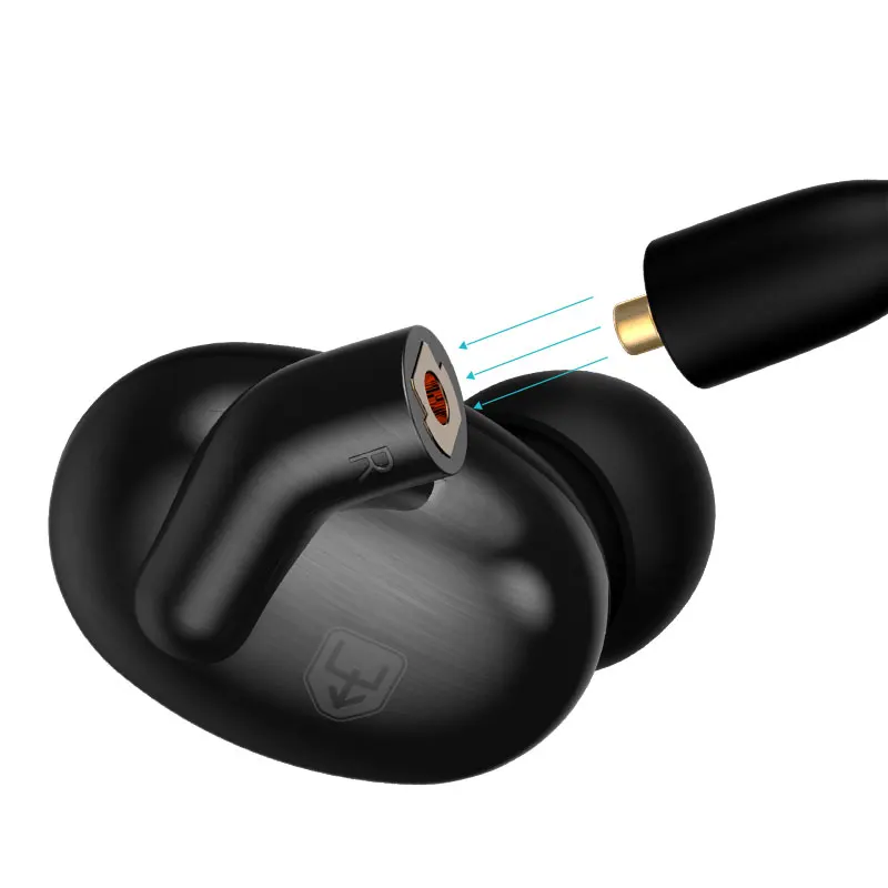 Новинка 2017 года BETNEW H1 Hybird 3 единицы наушники-вкладыши 3.5 мм MMCX проводом с Bluetooth