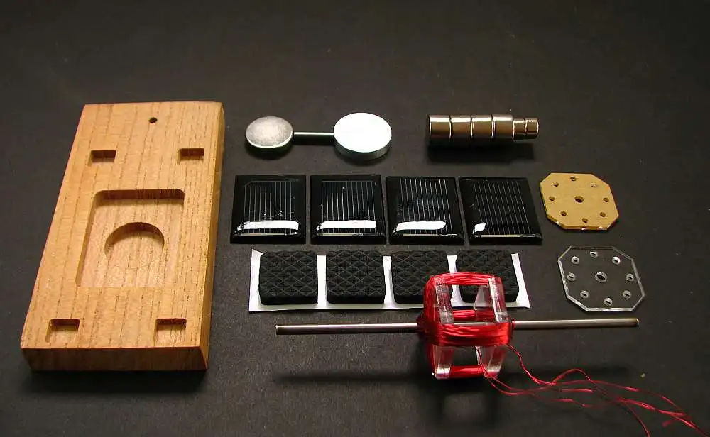 DIY двигатель мендочино набор магнитных левитационных моторов солнечный игрушки