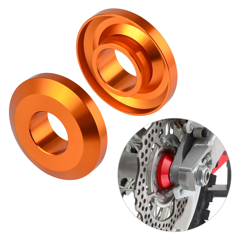 

Motorcycle CNC Rear Wheel Spacers Hub Collars For KTM 125 200 250 350 450 SX XC SXF XCF 2013-2021 2014 2015 2016 2017 2018 2019