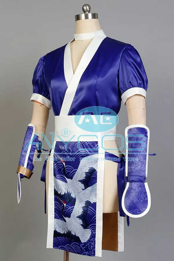 Костюм для косплея Касуми из синтетического шелка оригинальный костюм женщин на