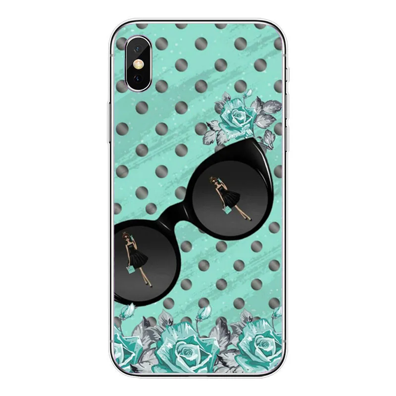 TPU Чехол для телефона с завтраком у Тиффани из ТПУ для iPhone 7 7 Plus, чехол для iPhone 11Pro 7 XS Max 5S SE 6 6S Plus Holly Golightly, чехол - Цвет: TPU