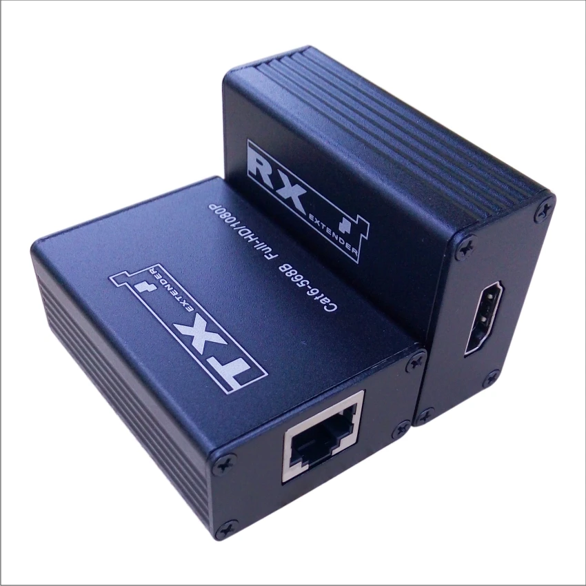 HDMI удлинитель до 30 м передатчик приемник TX/RX V1.3 HD 1080P по CAT6 RJ45 Ethernet кабель для ТВ