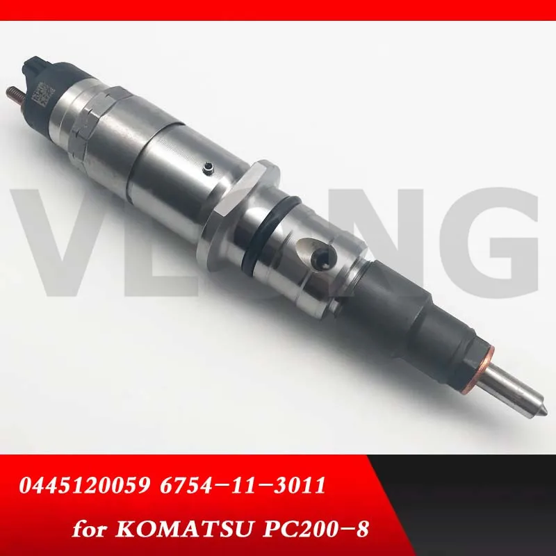 Diesel common rail fuel injector 0445120059 0445120231 for Dongfeng Cummins Ko/matsu excavator EUR-3 3976372 PC200/220/240-8 | Автомобили