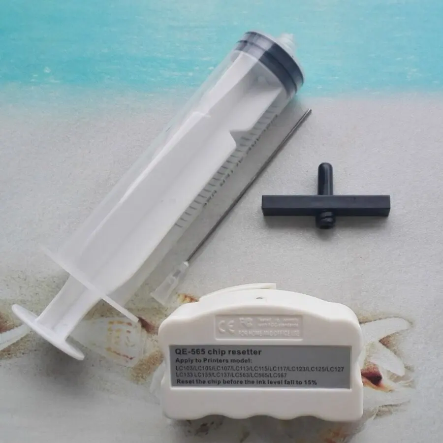 Набор для заправки чернил и сброс чипов чернильного картриджа Brother LC103 LC107 LC105|chip