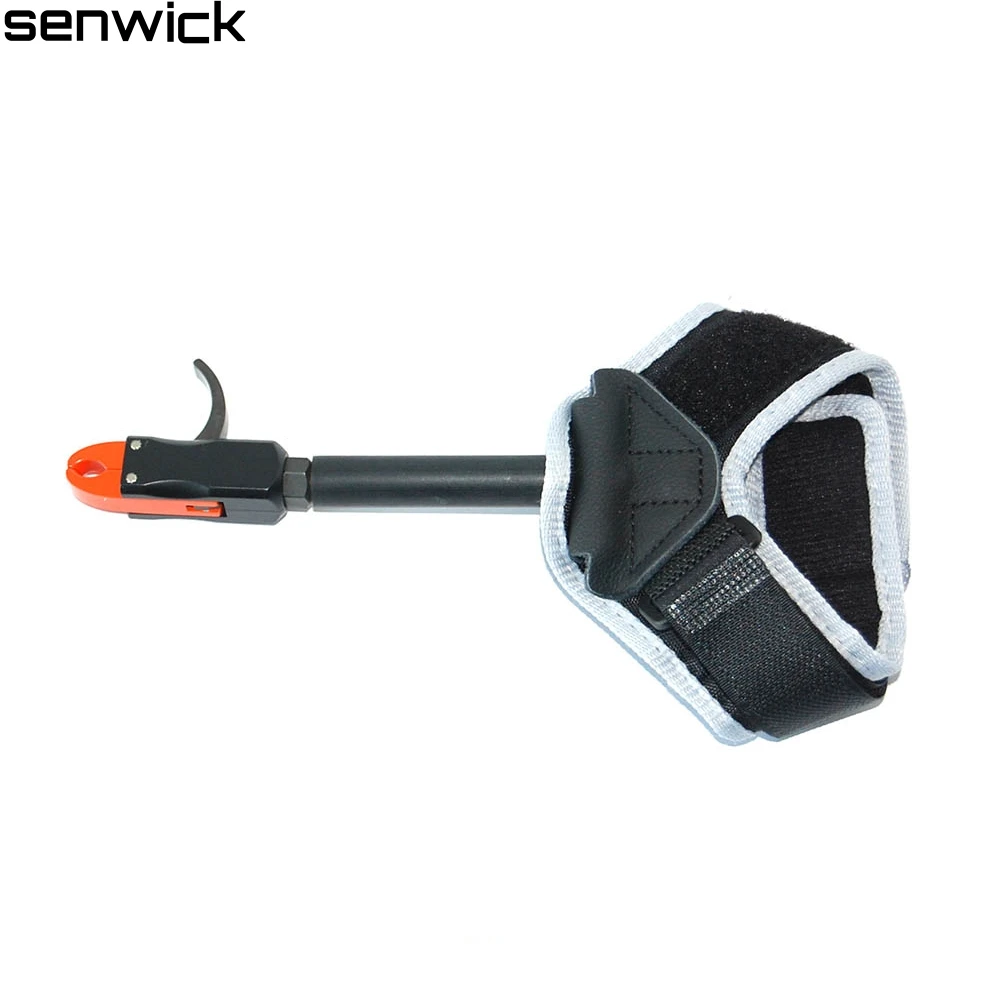 Senwick Brand 360 Degree Adjustable Compound Bow Release Aid with Wrist Strap Outdoor Shooting Hunting Accessories |