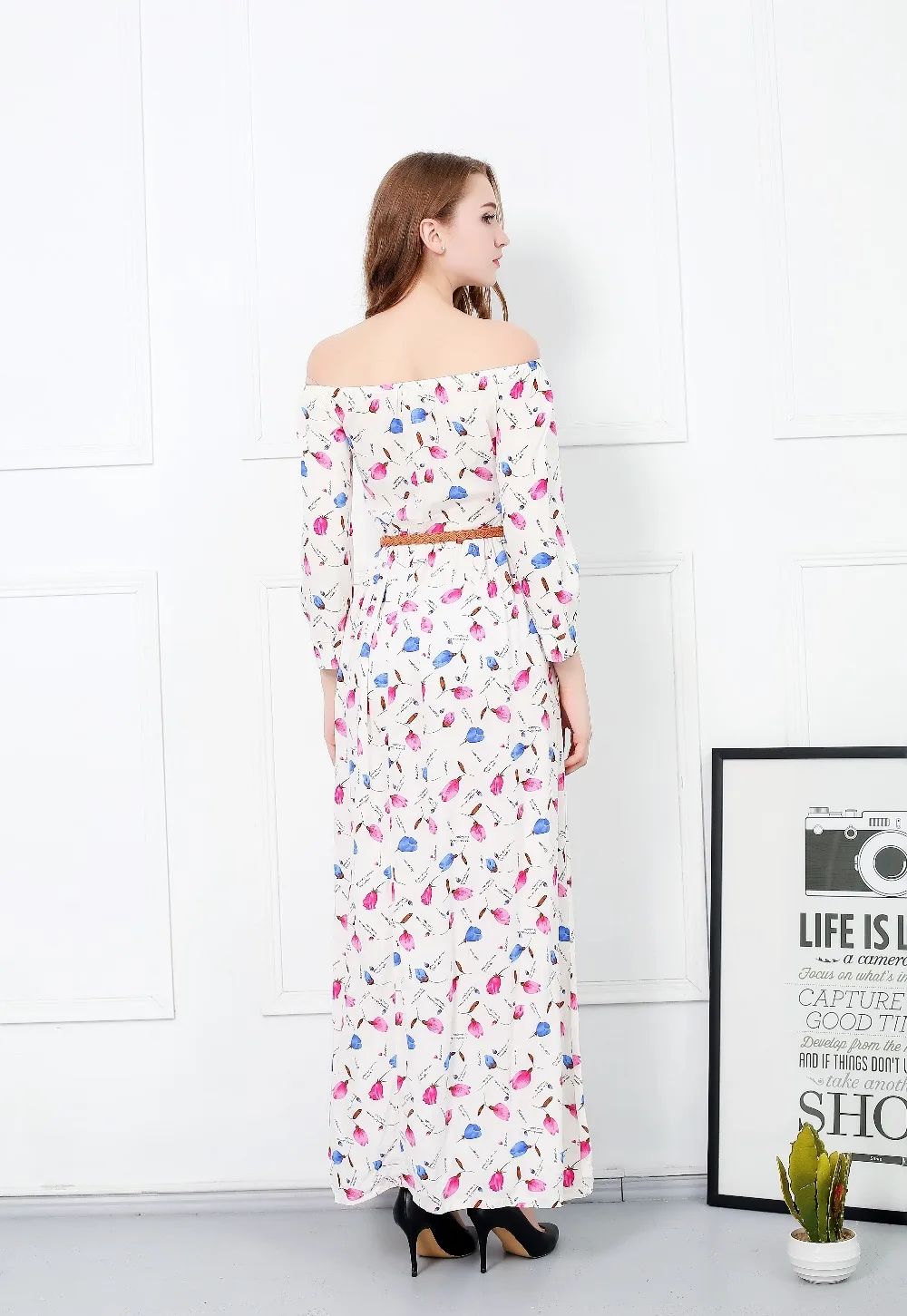 Фонарь Рукав Хлопок и лен 2016 Старинные Летнее Платье Принцессы Плюс Размер XXXL