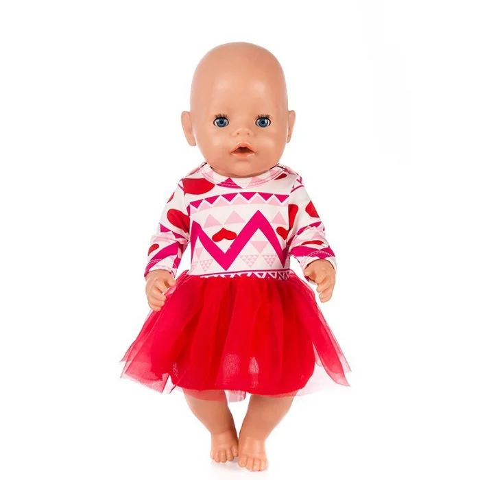 NO 10 Одежда для кукол подходит для 43 см Born doll аксессуары спортивный костюм, подарок для малышей - Цвет: NO 10