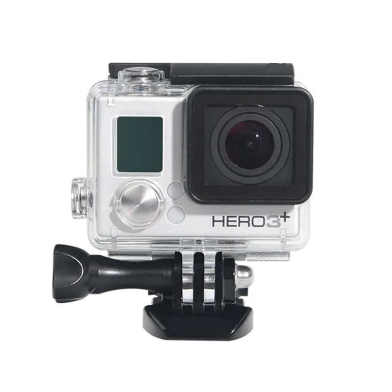 Go Pro Аксессуары для Gopro Hero 4/3+/3 Дайвинг Подводный Водонепроницаемый светодиодный светильник корпус чехол зарядный кабель