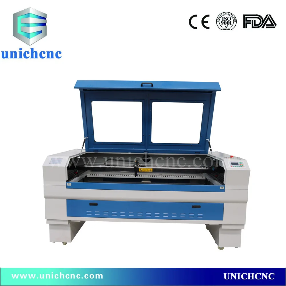 UNICHCNC 1610 cnc лазерная машина резка и гравировка по дереву акриловая МДФ фанера