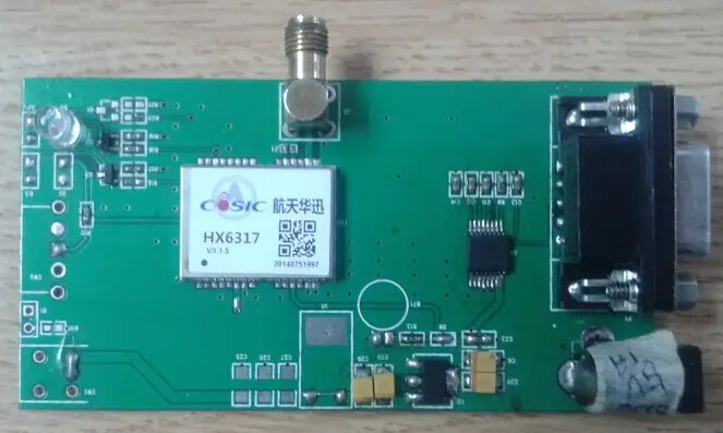 

Спутник для BD2 + GPS dipper, два поколения, двойной режим HX6317, экспериментальный тест, макетная плата