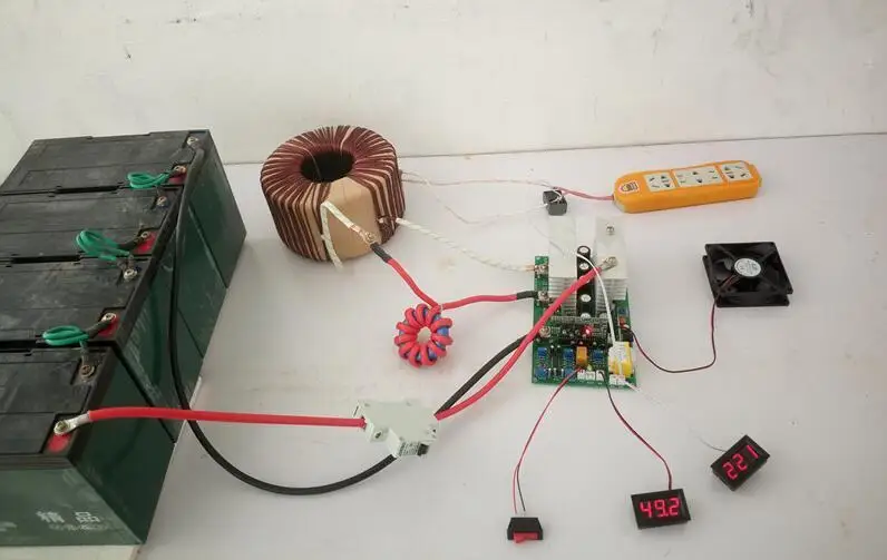 

DIYERZONE Pure Sine Wave Power Frequency Inverter Driver Board 12V 24V 36V 48V 60V L11-42