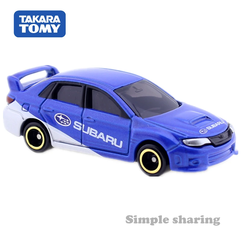 TAKARA TOMY TOMICA No.7 SUBARU IMPREZA WRX STI 4 группа дверей R4 форма для спортивного автомобиля 1: 67
