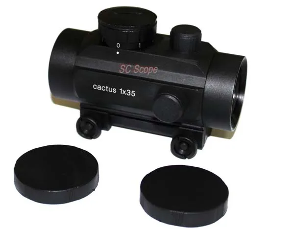 10pcs Vector Optics Cactus 1x35 Hunting Riflescope 7 Levels Reflex Sight Scope Red Dot 11mm with Dovetail Mount Base | Спорт и