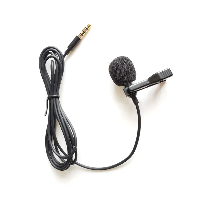 200 шт. Professional для IOS Android мобильного телефона портативная мини стерео-система HiFi Качество звука конденсаторный микрофон клип с лацканами Mic