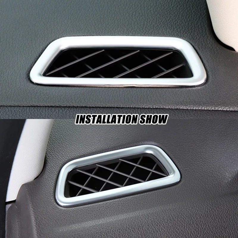 Для Honda CR-V CRV 2012 2013 Передняя хромированная панель на вентиляционное отверстие, накладка, аксессуары для стайлинга автомобилей, наклейка для литья