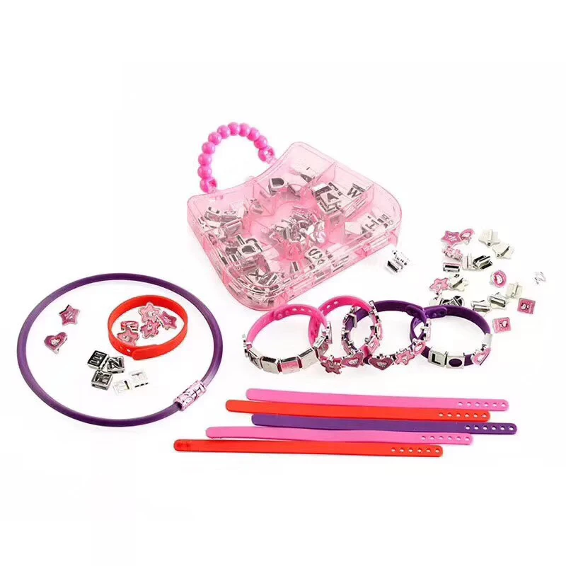 HELLO KITTY mes Браслеты Браслет режима и набор из бисера minhas pulseiras meine mbandmode для девочек