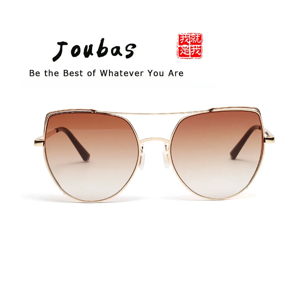 Женские солнцезащитные очки Joubas Cateye Винтажные Солнцезащитные в двойной