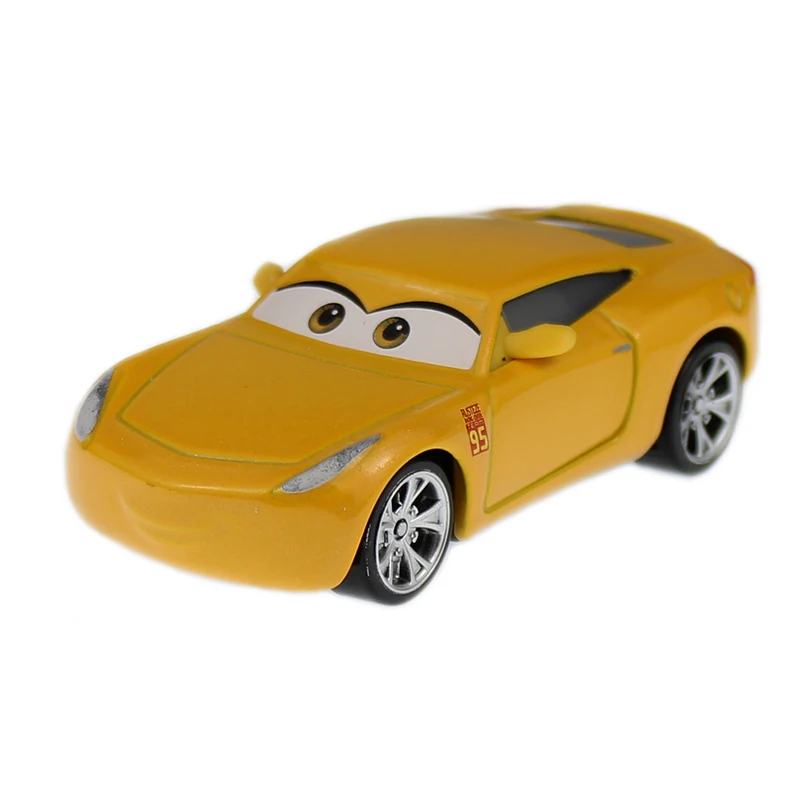 16 Игрушки Дисней Pixar Тачки 2 3 Молния Маккуин Джексон Круз тяжелый грузовик Франк комбайн Королевская гвардия все комбинации Детская игрушка автомобиль - Цвет: 16