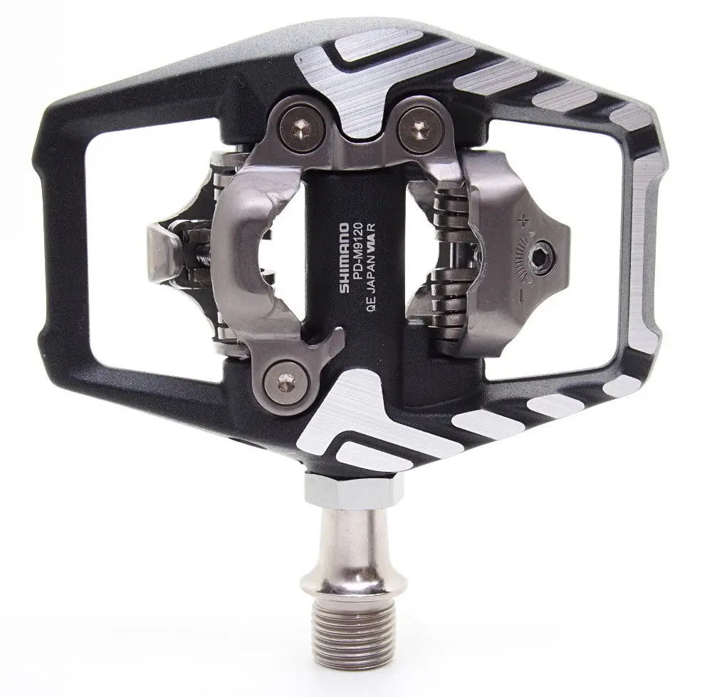 Shimano XTR M9100 M9120 горный велосипед SPD бесклипсовый гоночный набор педалей и шипы обновление для M9000 M9020