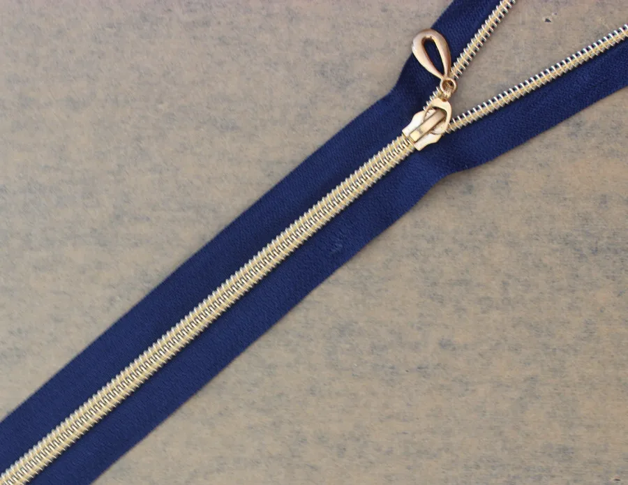 5 шт. металлические молнии с открытым концом длиной 50 см|gold universal|zipper useszipper |