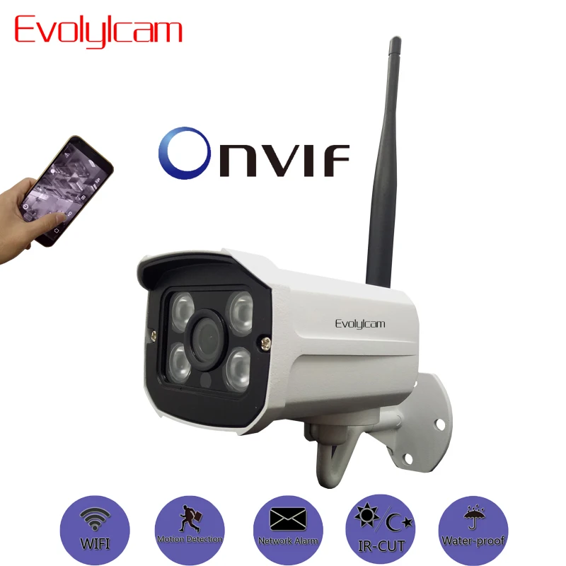 Evolylcam HD 1MP 720 P/960 P 1.3MP/1080 P 2MP Беспроводная ip-камера WiFi сетевая сигнализация безопасности Onvif P2P металлическая CCTV ИК-камера наблюдения