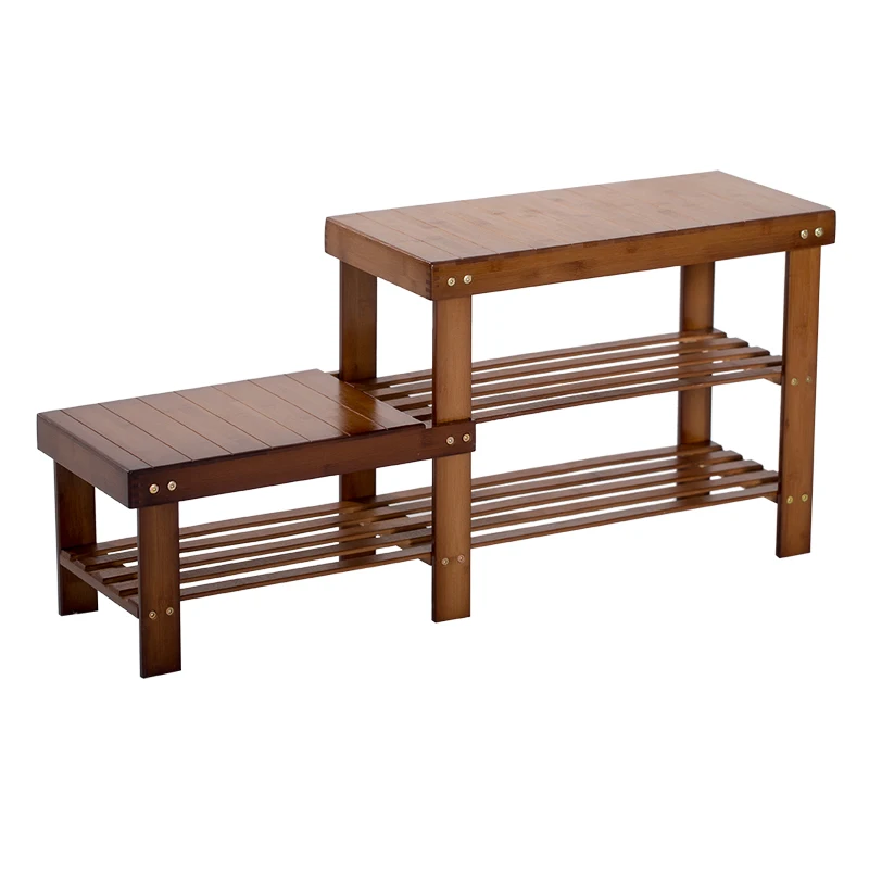 Louis Fashion Shoe Cabinets European Sofa Simple Modern Storage Nan Bamboo Multifunctional Children Stool Solid Wood |