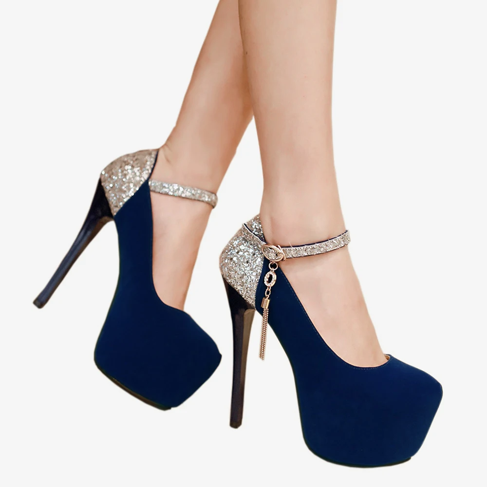 fanyuan brand new dropship large size 32-42 Women Pumps platform women shoes woman thin high heels bride party wedding | Обувь