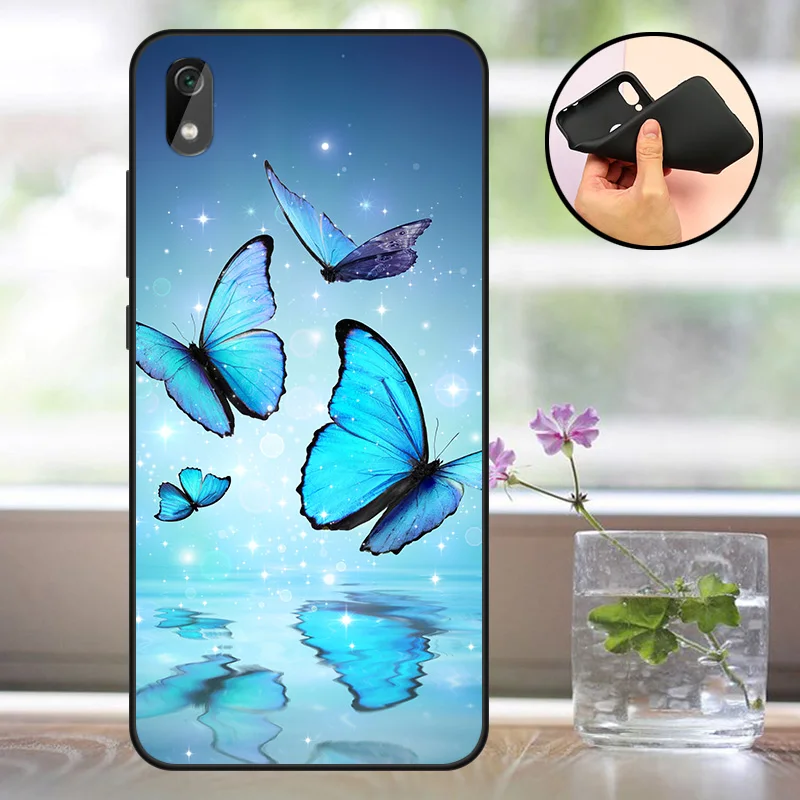 Черный корпус huawei Y5 силиконовый чехол huawei Y5 AMN-LX9 AMN-LX2 AMN-LX1 на заднюю панель для телефона huawei Y 5 Y5 чехол бампер - Цвет: LHD22