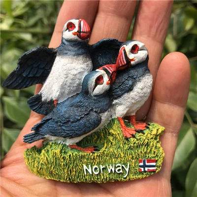 Швеция Норвегия Дания пиратский корабль 3D магниты для холодильника стикер Туризм сувениры холодильник магнитная наклейка украшение дома подарок - Цвет: D