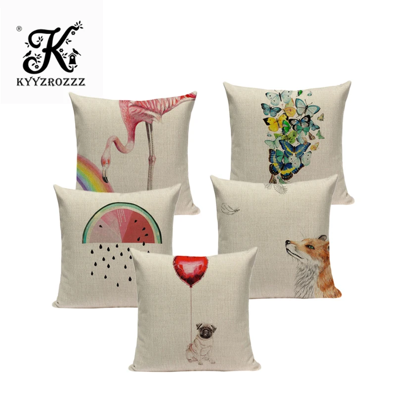 

Pop geometry cushion decorative cushion covers Monkey Horse Custom home cushions cushion cover Dropshipping throw pillows